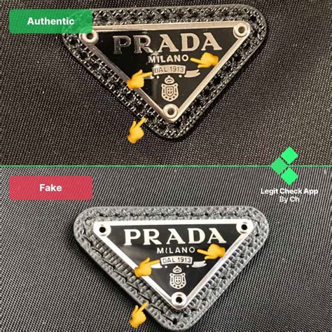 logo real prada bag vs fake|prada authentic handbags guide.